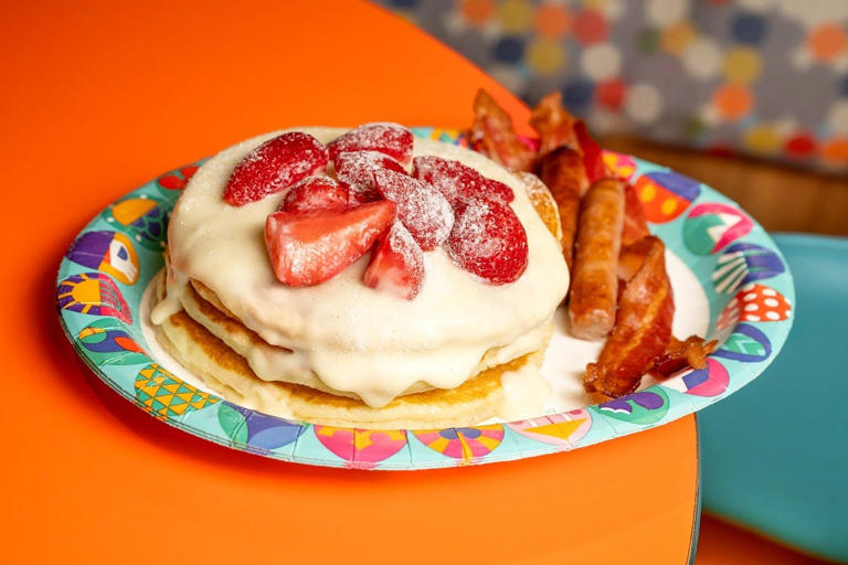 Disney World Mickey waffles get candy bar and cereal toppings