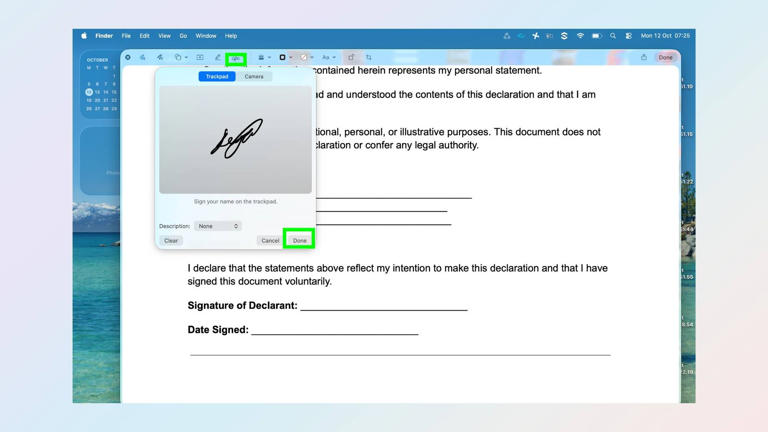 You don’t even need to open a PDF to sign it on a Mac — here’s the ...