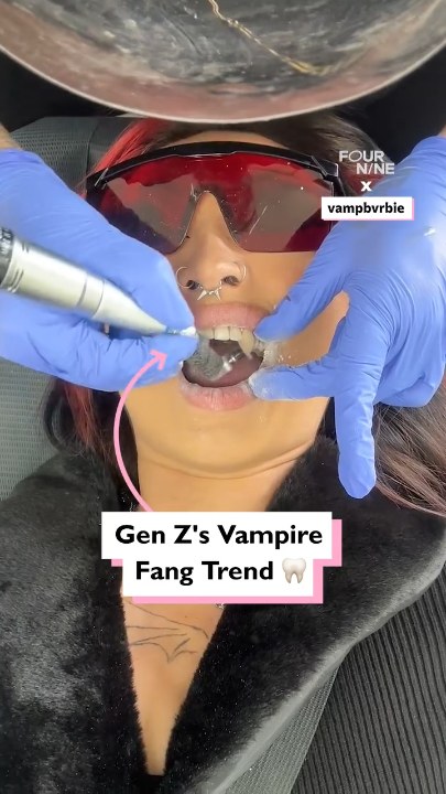 Gen Z's $500 vampire fangs