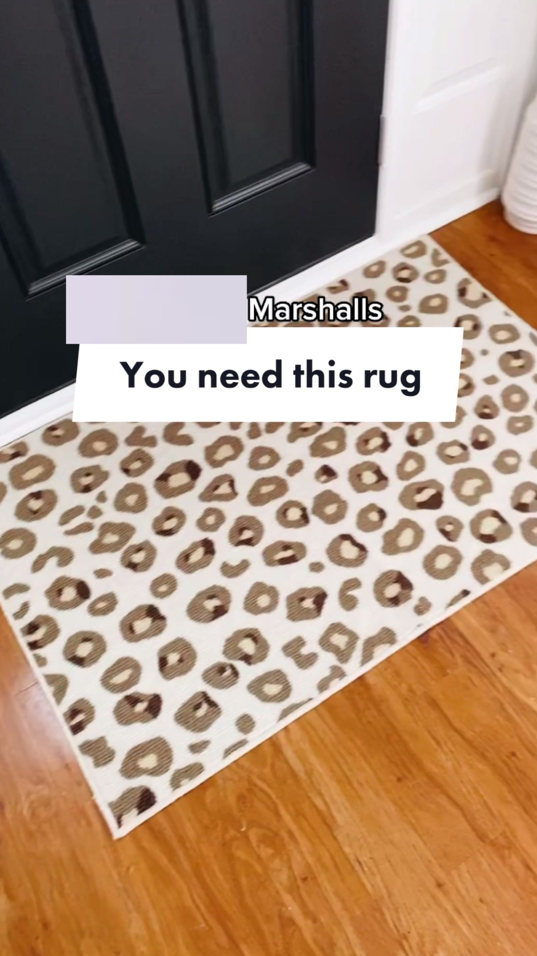 Leopard print rug finds that make a statement