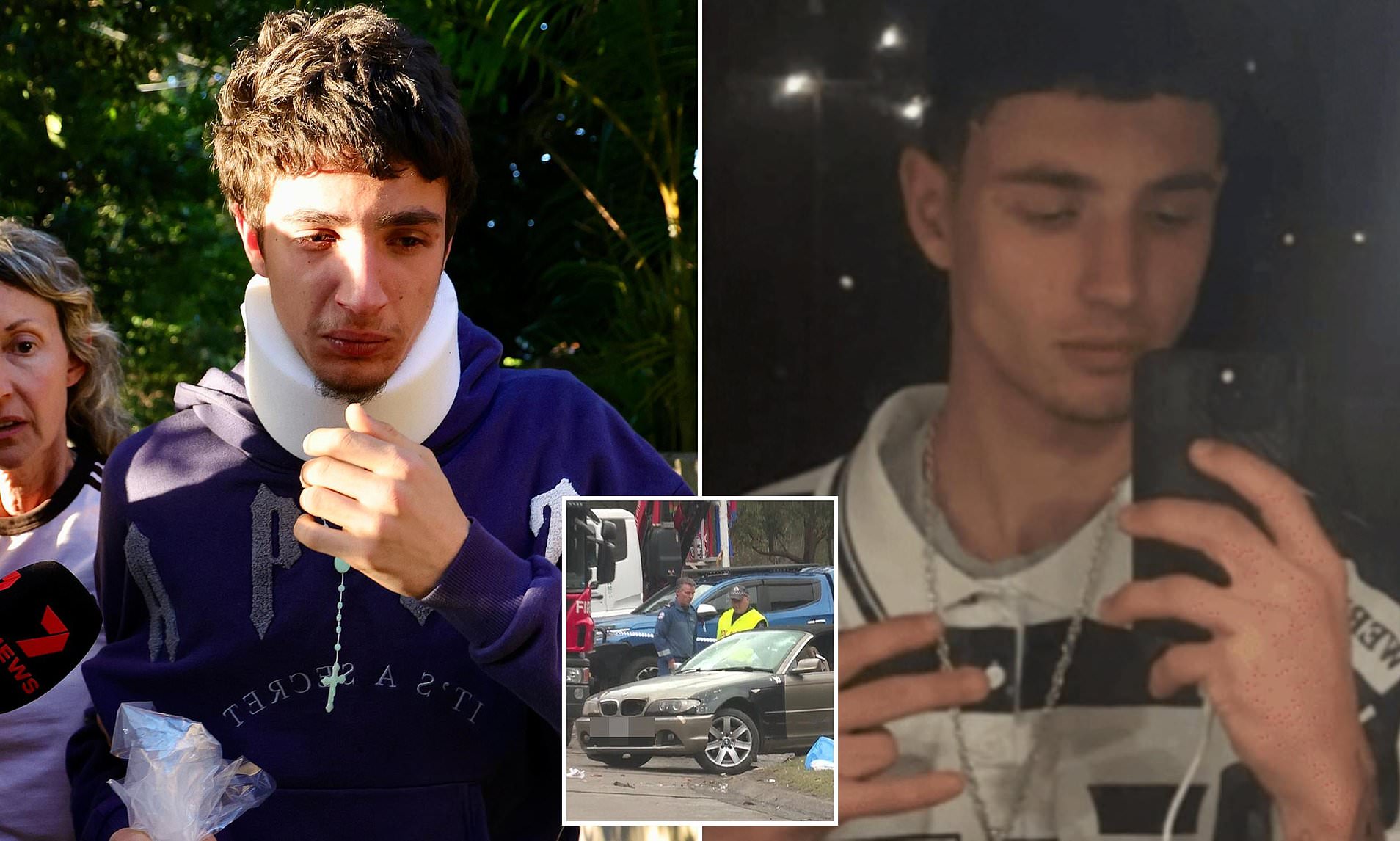 P-plater who allegedly ploughed into dozens of Newcastle Knights NRL ...