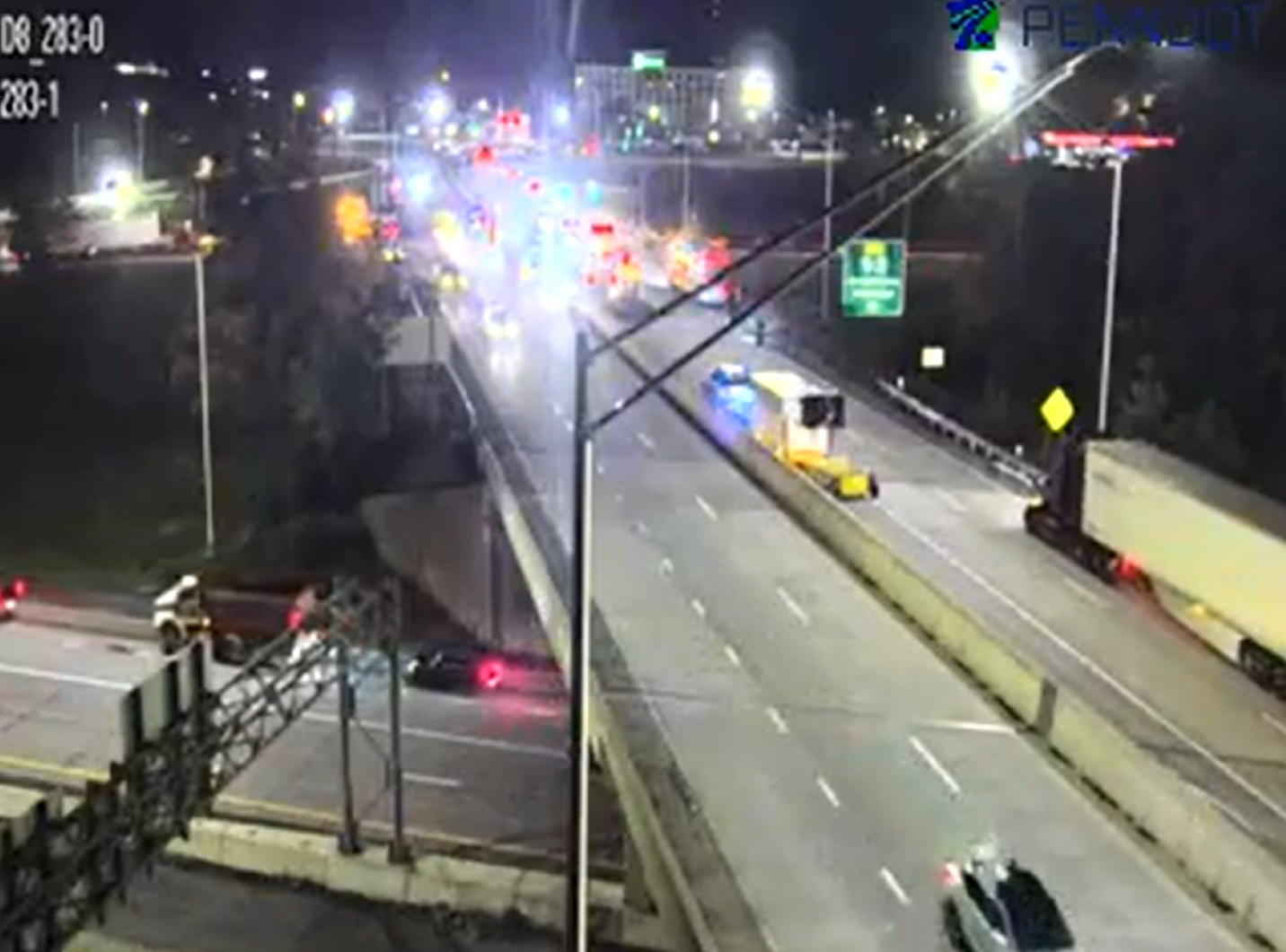 Route 283 crash clears after blocking ramps, causing delays