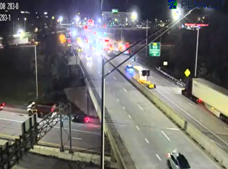 Route 283 crash clears after blocking ramps, causing delays