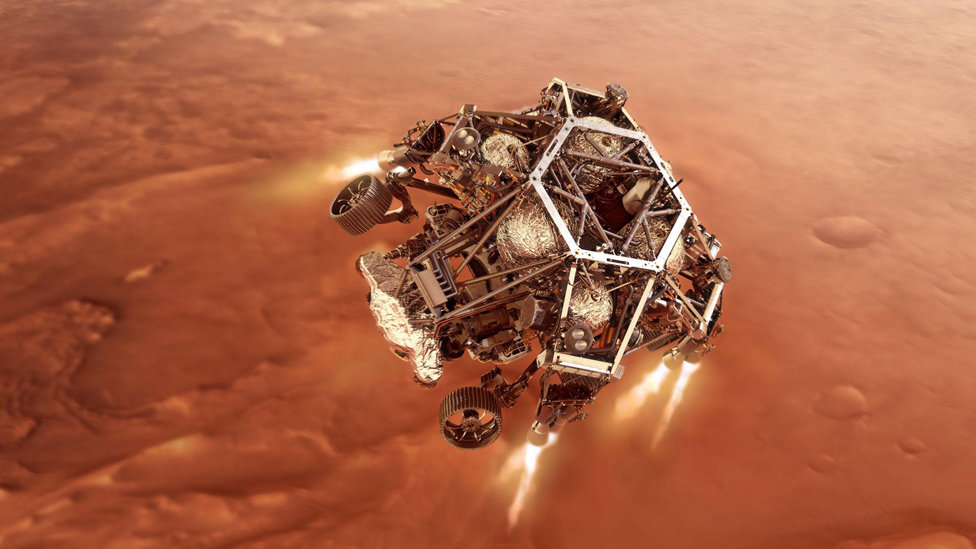 JPL's Perseverance rover sets Mars distance record