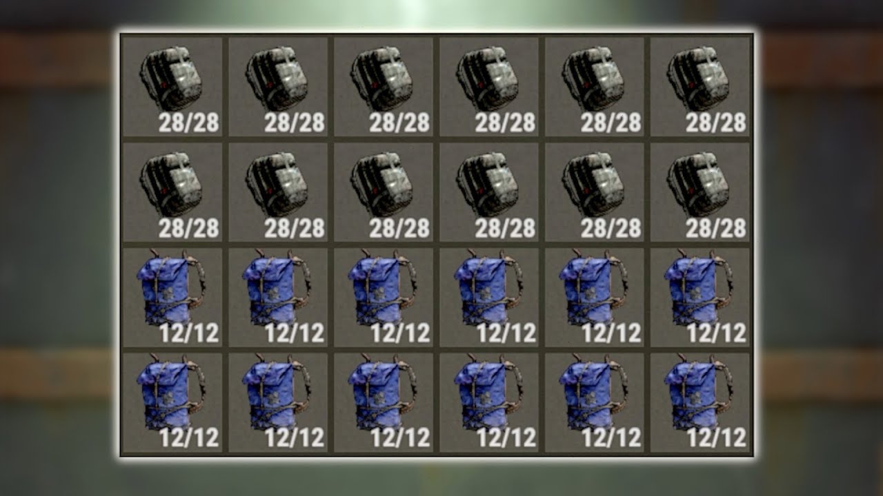 Raiding unusual owners hoarding loot in backpacks