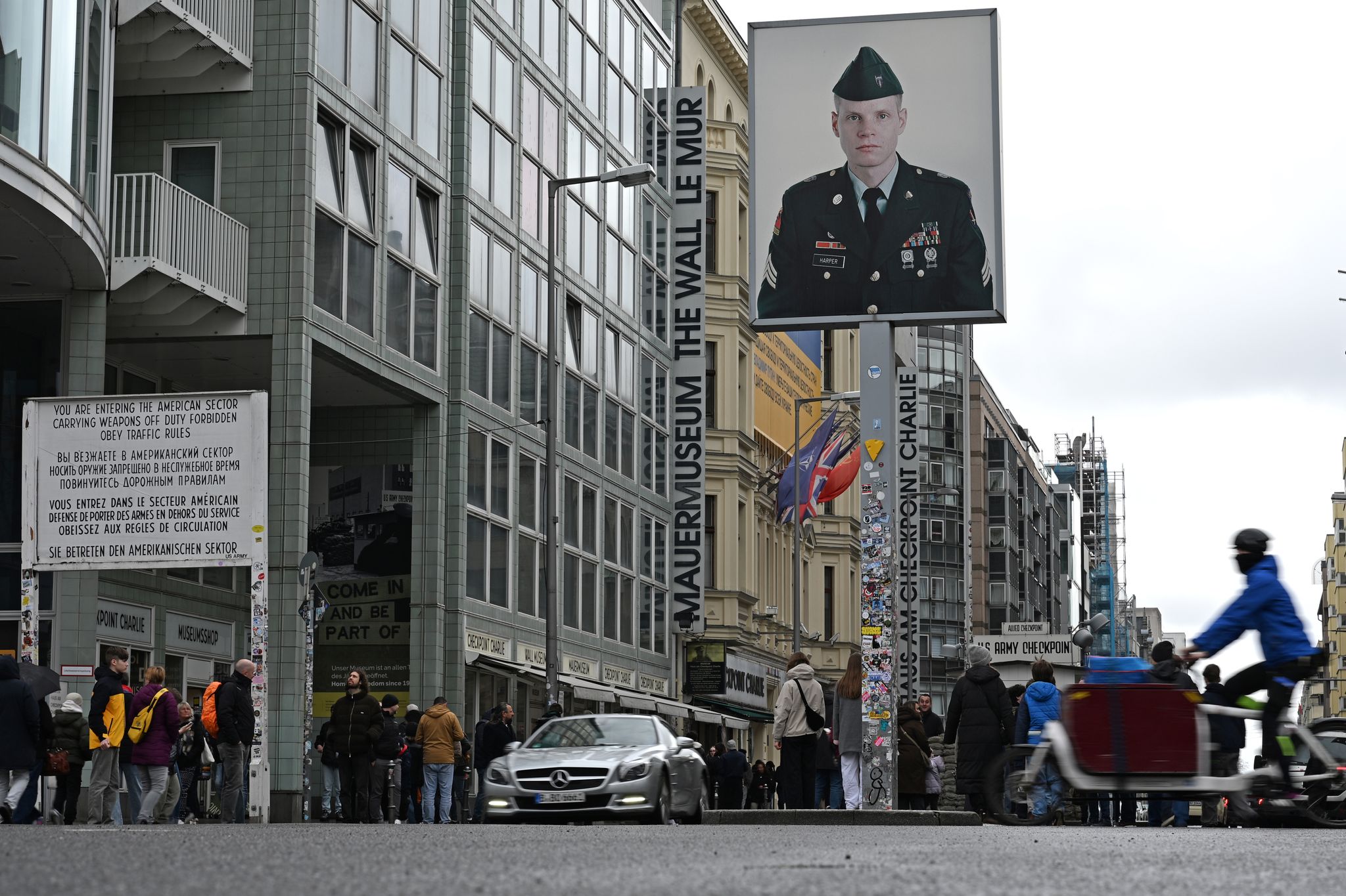 Checkpoint Charlie dig reveals more of East German border crossing