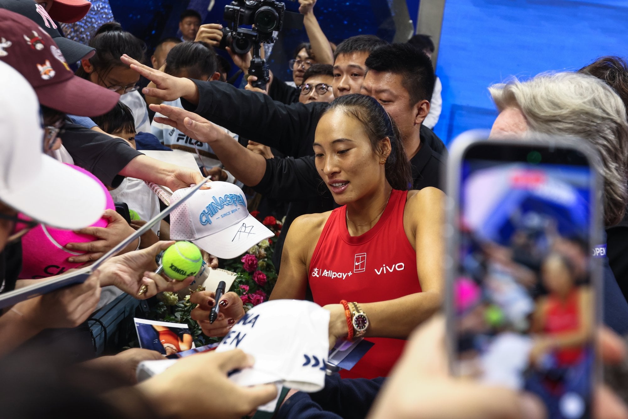 Chinese star Zheng Qinwen delighted to make debut at Hong Kong Tennis Open