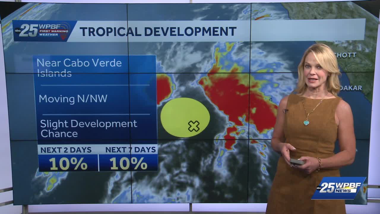National Hurricane Center tracks low-pressure system near Cabo Verde ...