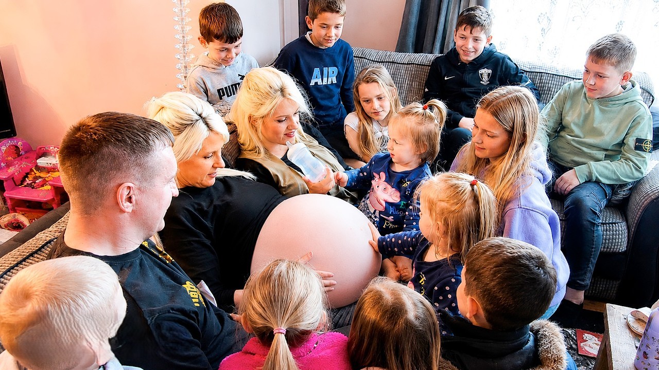 I've got 11 kids and I'm cooking number 12 - this mum spent nine years ...