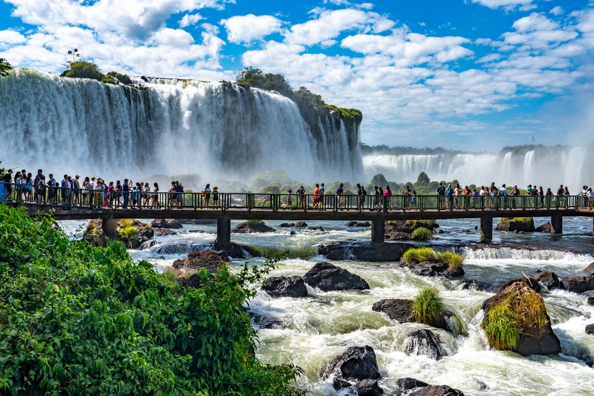 Iguazu Falls temporarily closed in Argentina after El Nino rainfall