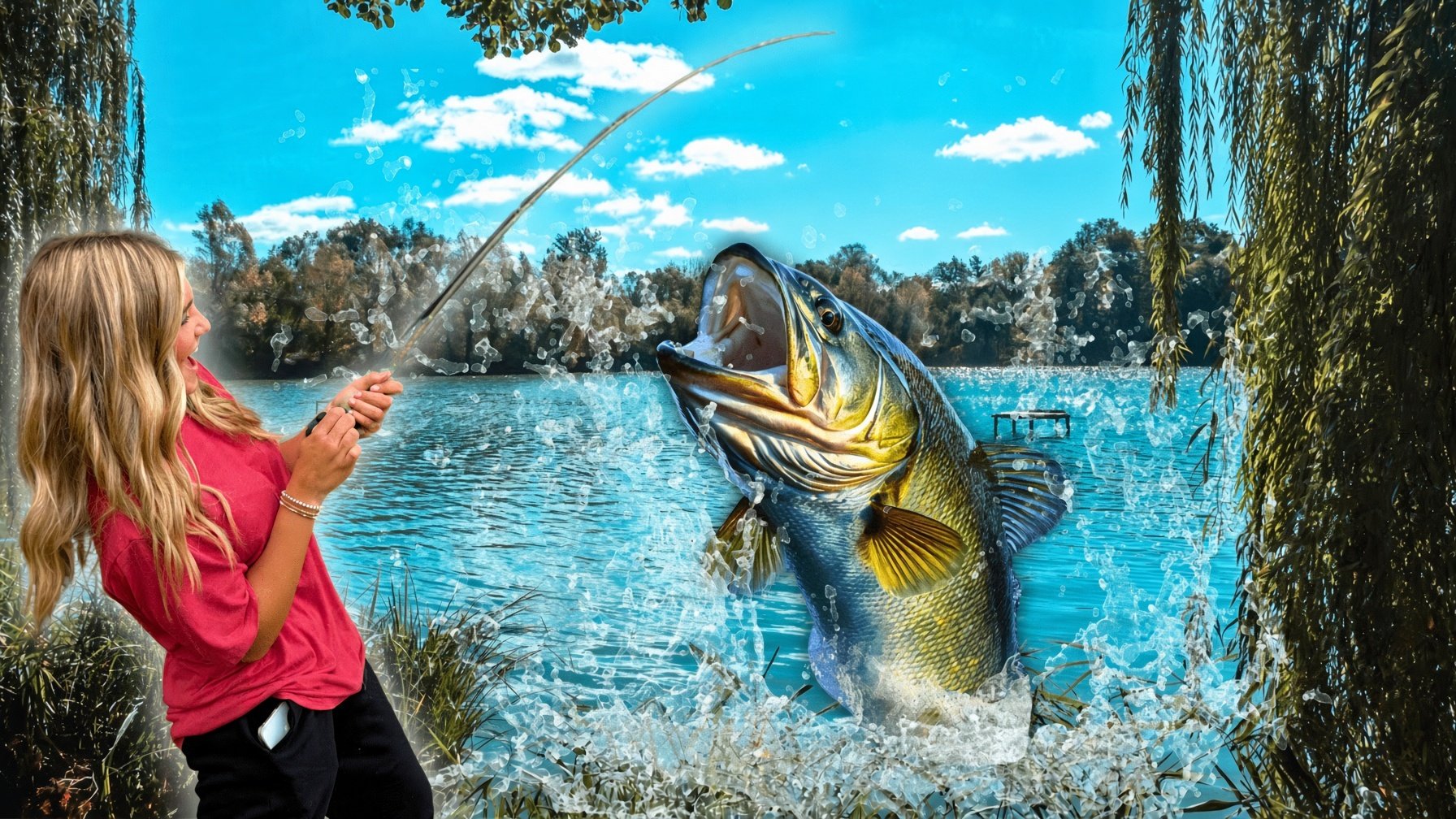 Fishing Florida's spillway