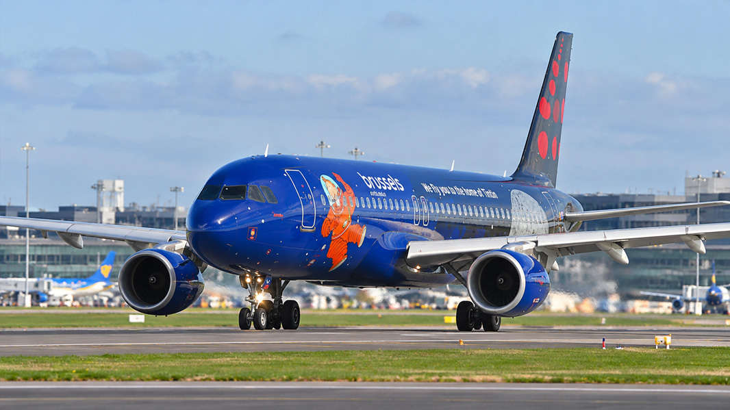 Two Brussels Tintin liveries caught on camera