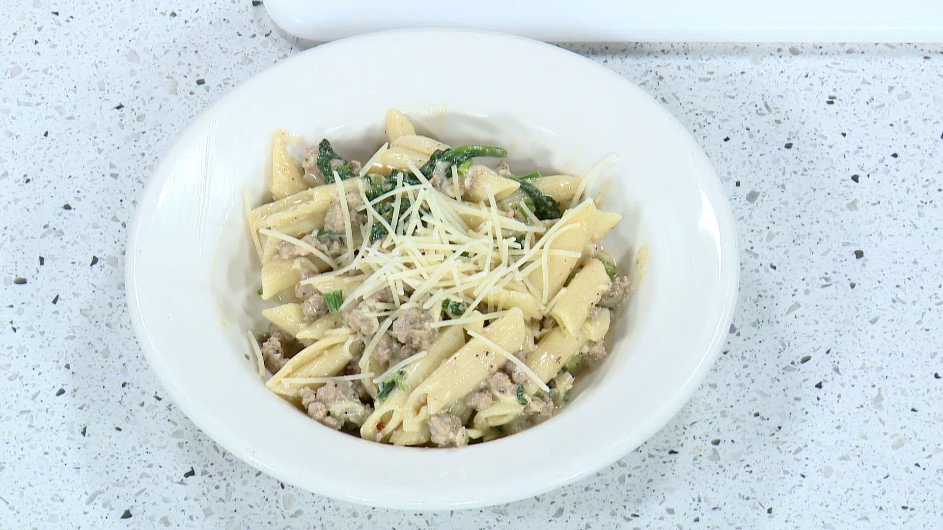 Cooking with Chef Kev: Italian sausage pasta