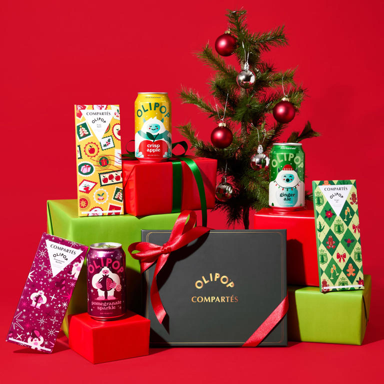 Olipop launched a new holiday soda flavor with a luxury chocolatier