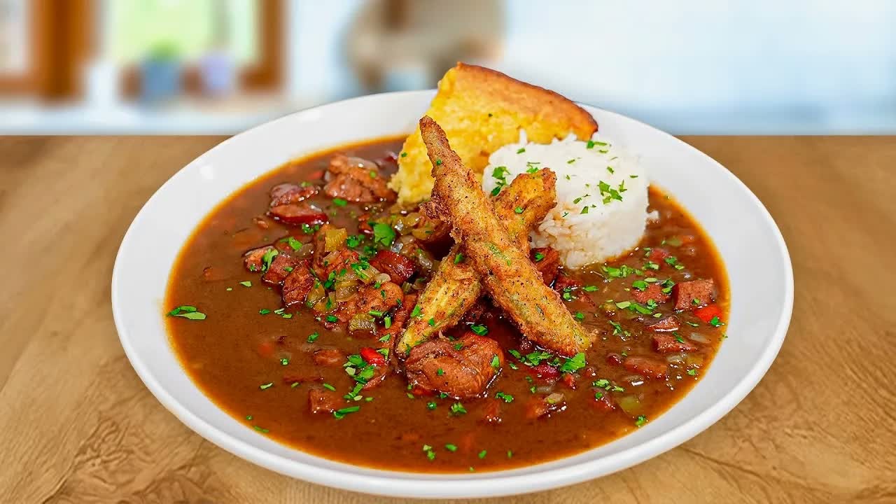 I made award-winning chicken and sausage gumbo - here's how it turned out