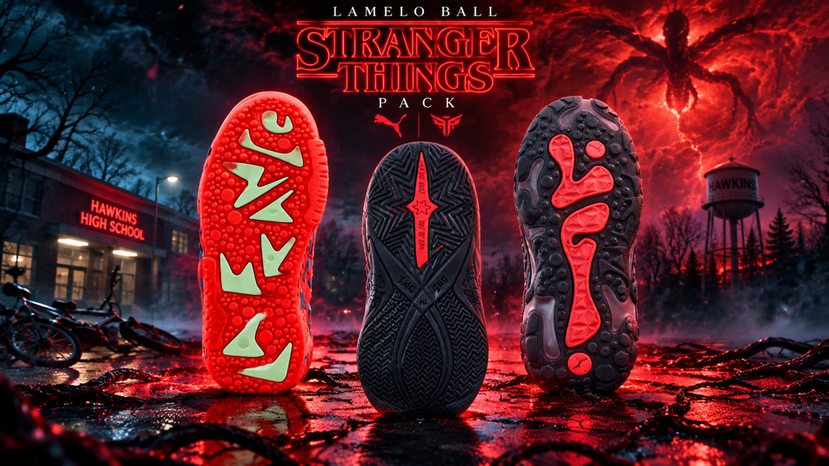 Stranger Things PUMA LaMelo release date