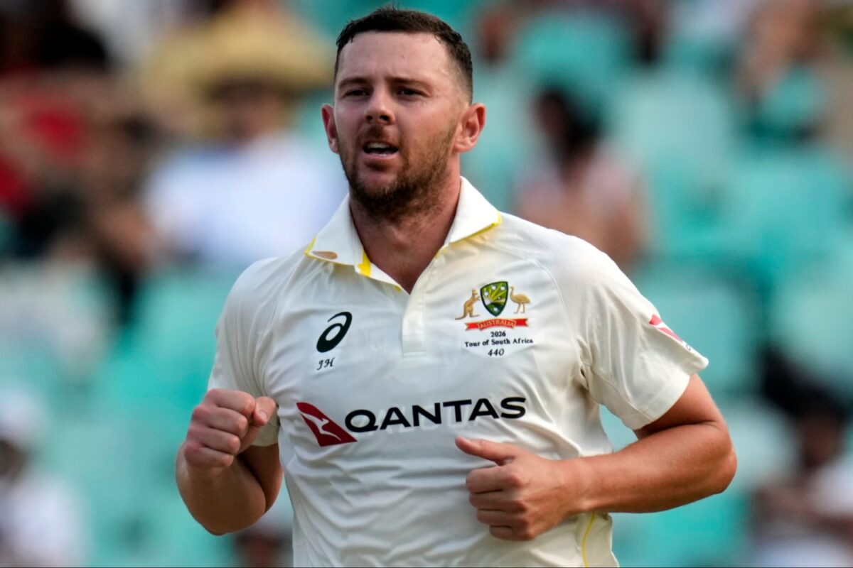 Josh Hazlewood equals Shane Warne's 20-year-old record in 1st test ...