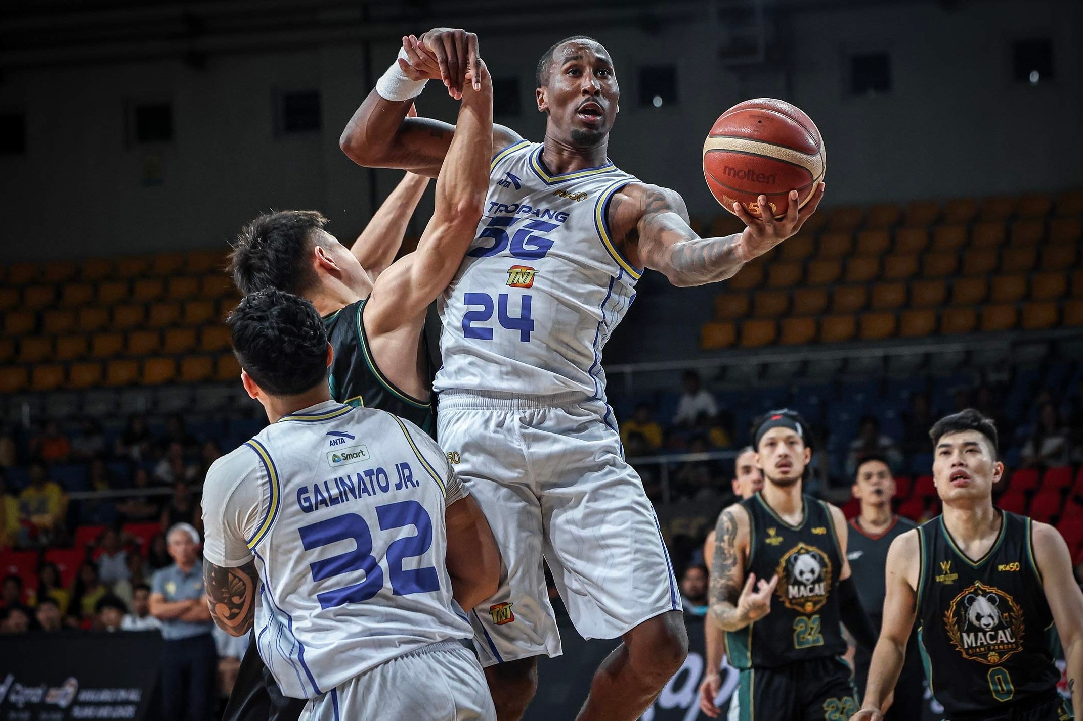 PBA: RHJ victorious in return from injury as TNT demolishes Macau