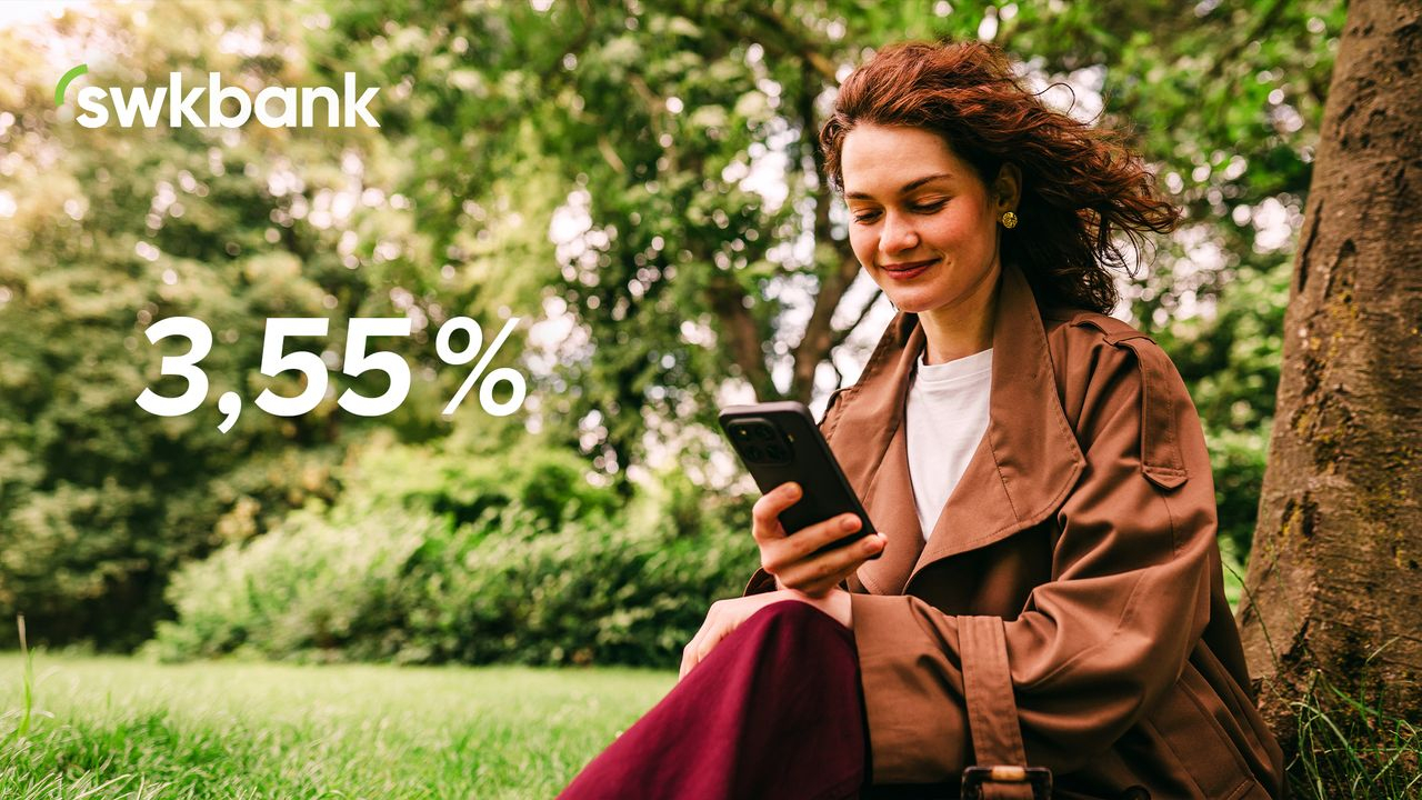 SWK Bank erhöht Festgeldzinsen auf starke 3,55 Prozent p. a.