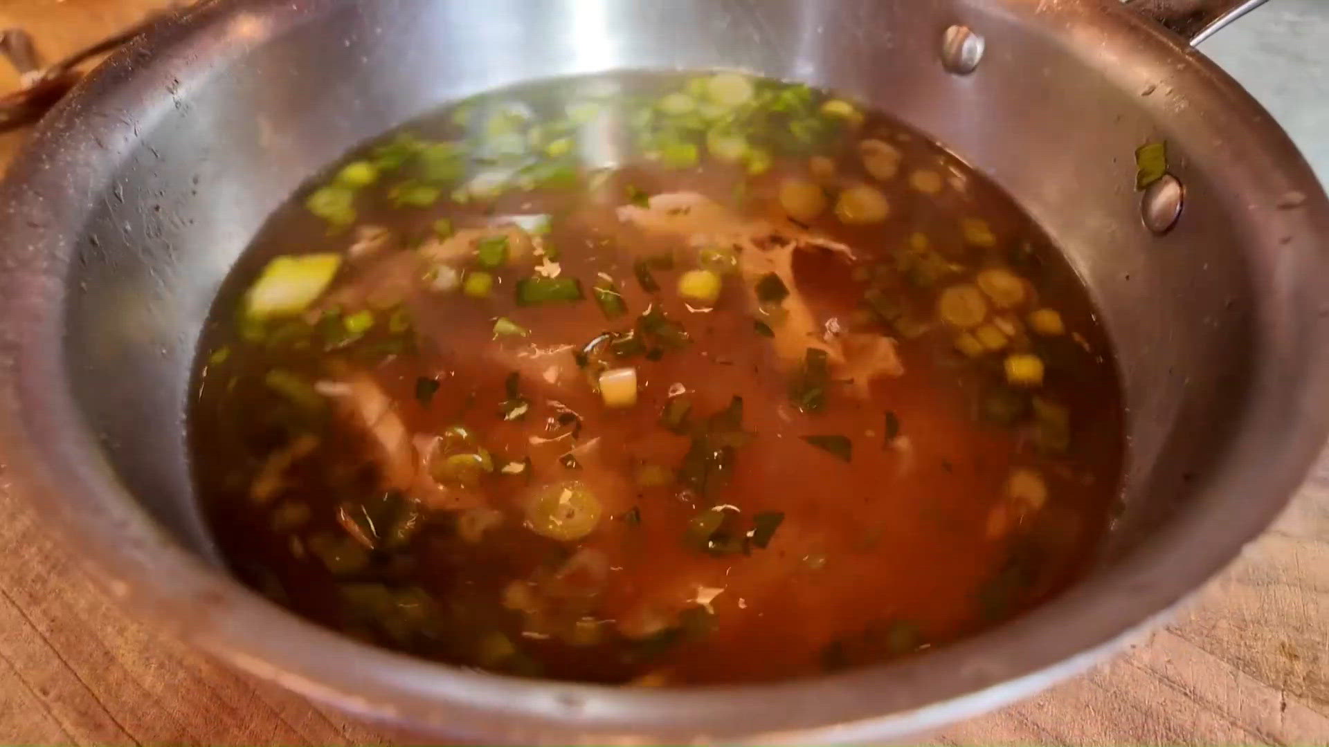 Tasting here today Rotisserie's chicken and rice soup for 'Souptober'