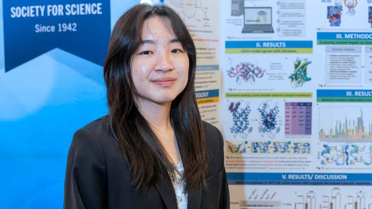 18-year-old Amy Xiao used computer models to explore a new cancer ...