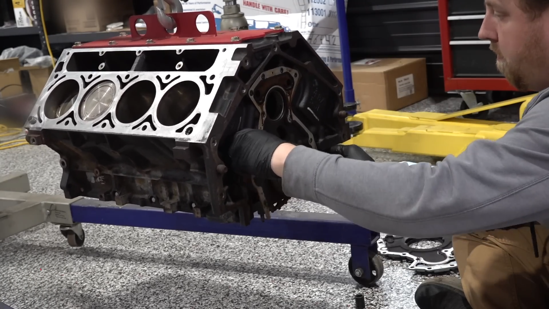 Refreshing a 5.3L LM7 engine for a GMC C1000