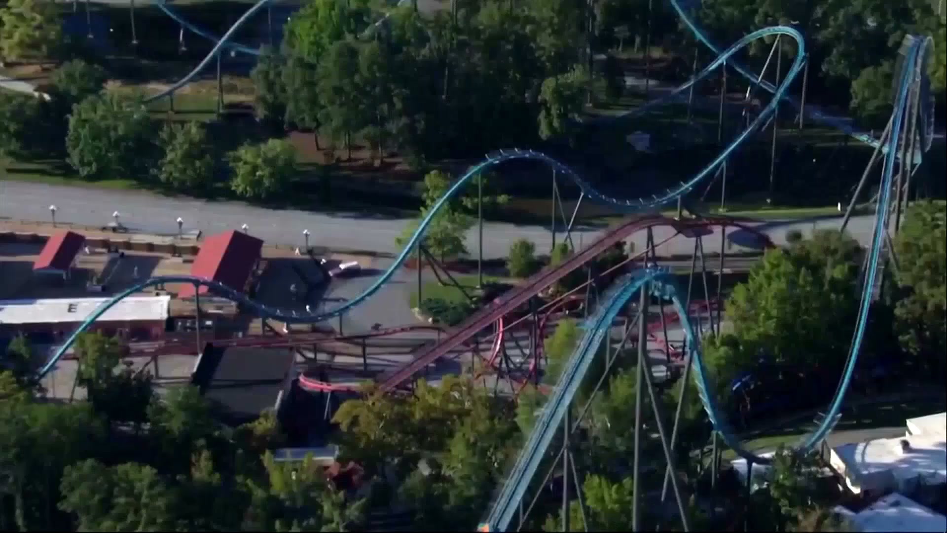 Man dies after falling out of rollercoaster at Six Flags