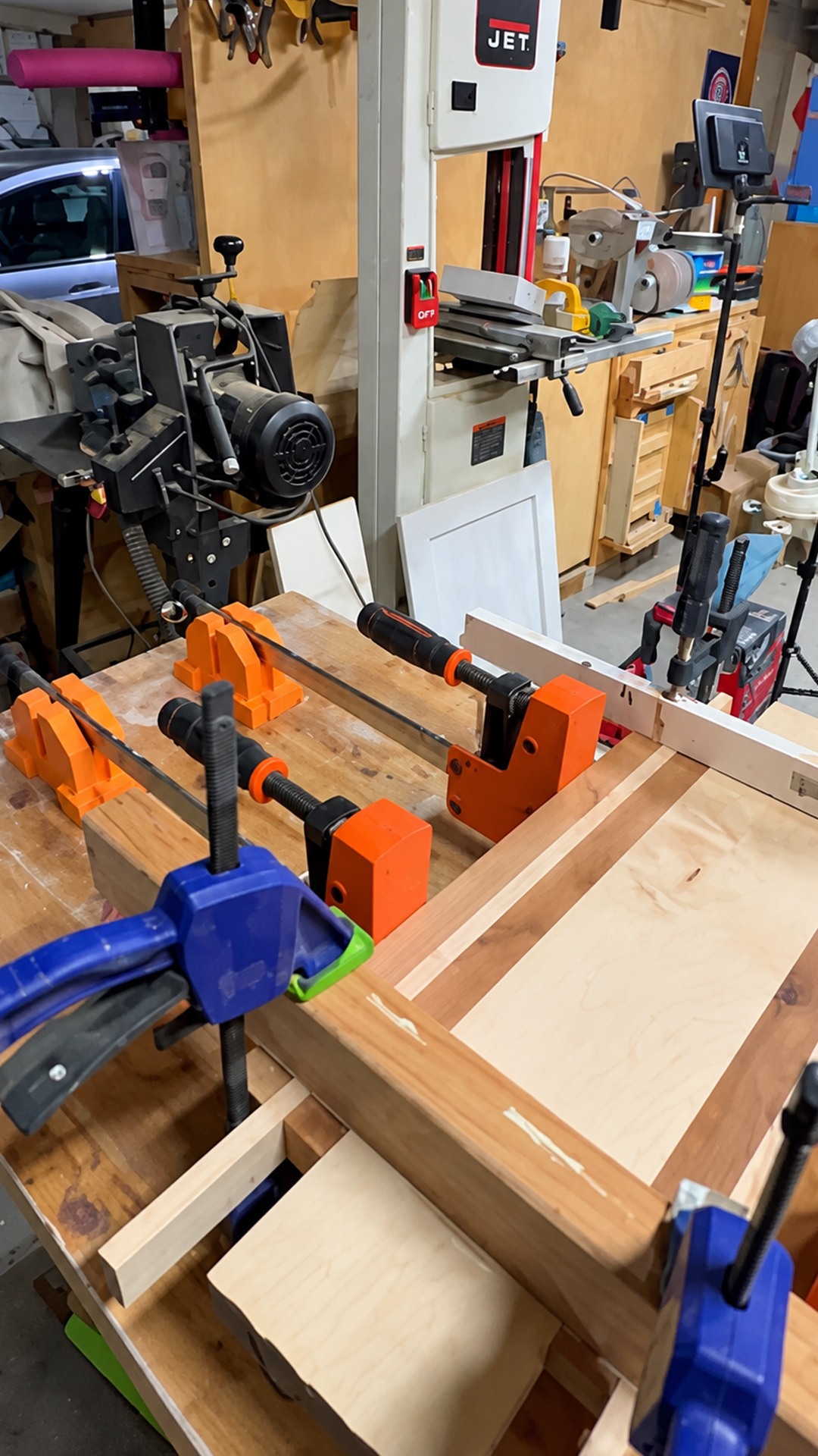 Custom 3D printed cutting board jigs