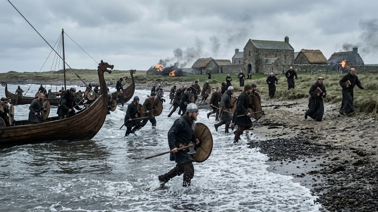 The brutal raid that announced the beginning of the Viking Age