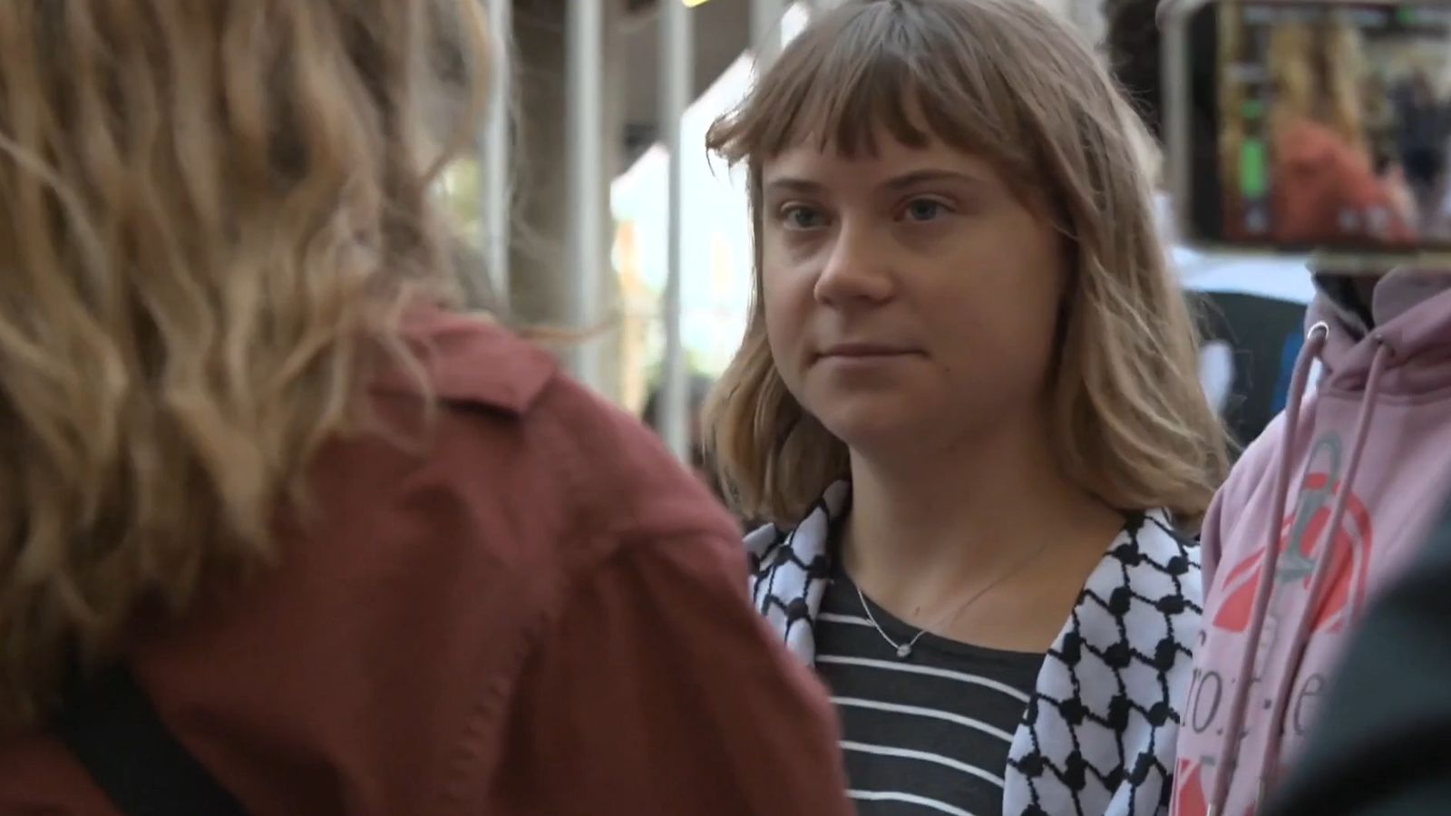 They're not protecting children: Greta Thunberg joins student ...