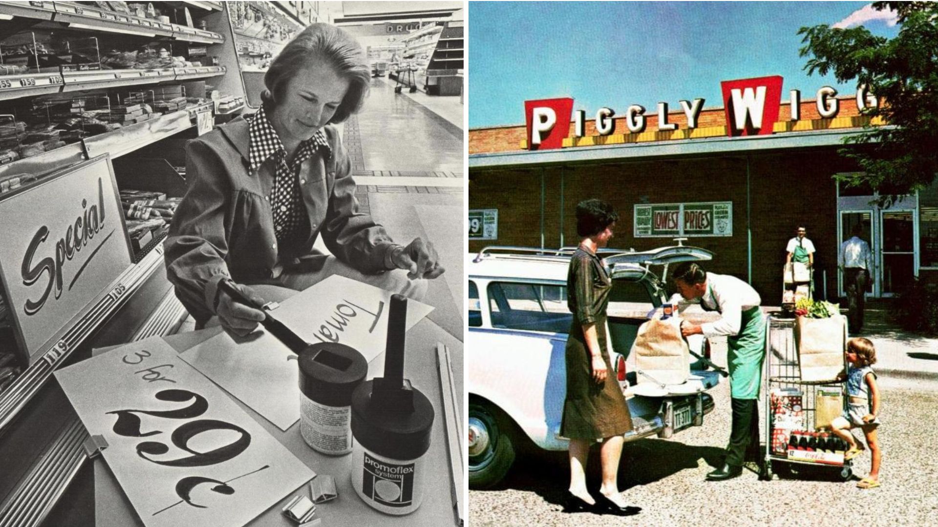 Things that were once perfectly normal inside American grocery stores