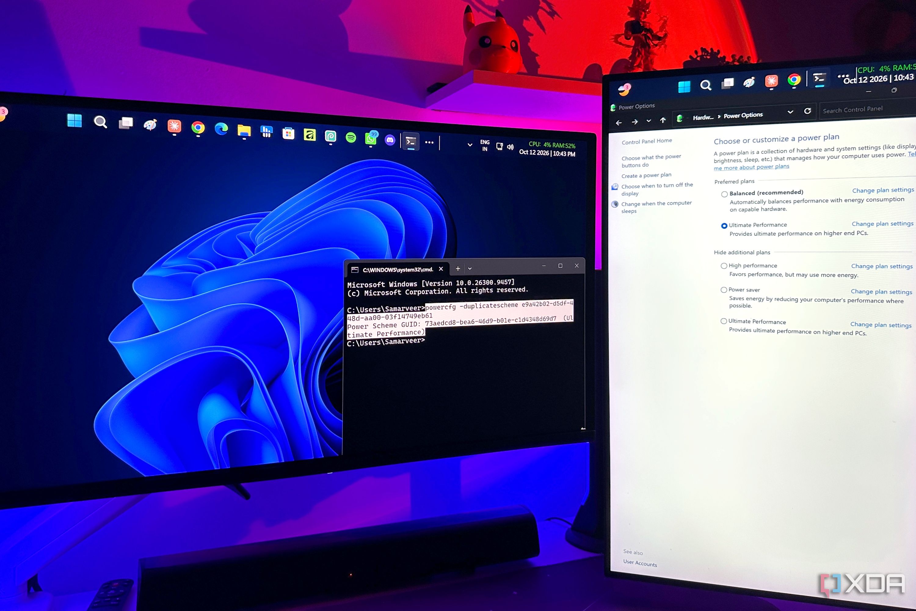 I unlocked Windows 11's hidden performance power plan, but I wouldn't ...