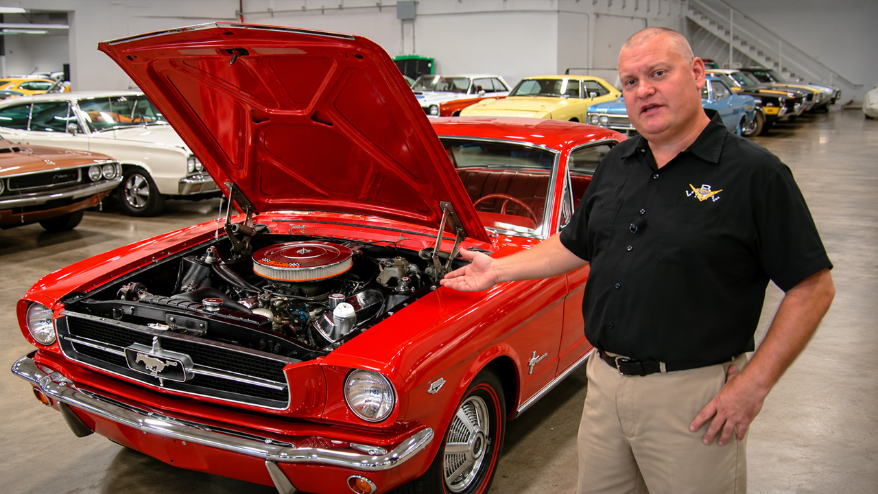 Rare '65 Ford Mustang K-Code 289 sleeper hides a 271 HP V8