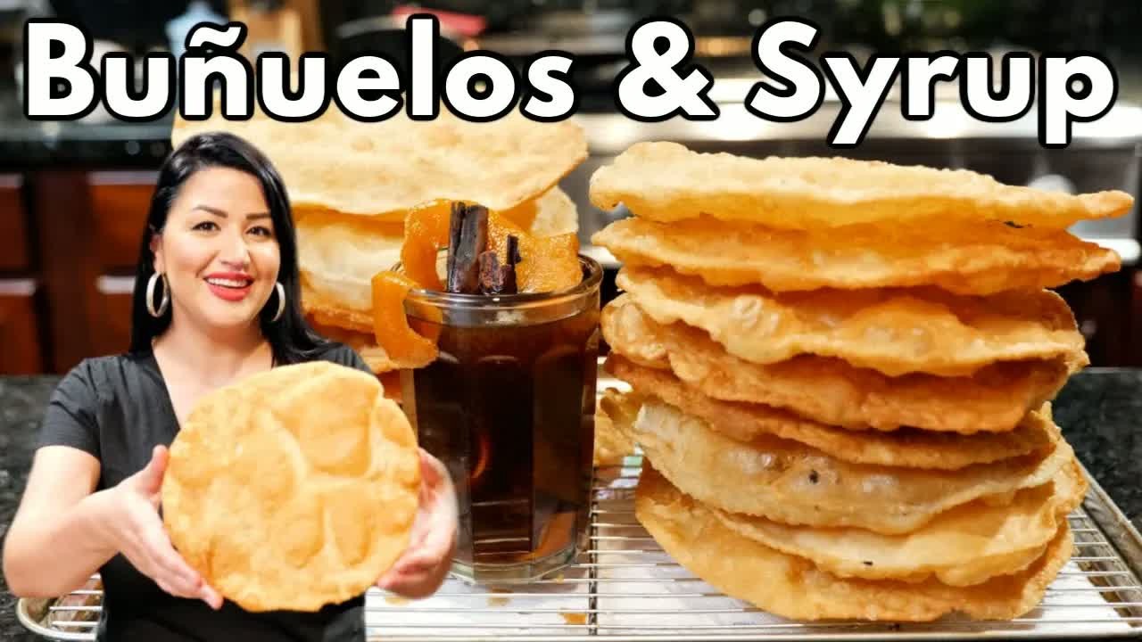 These Mexican buñuelos are crispy, flaky and perfect with homemade ...