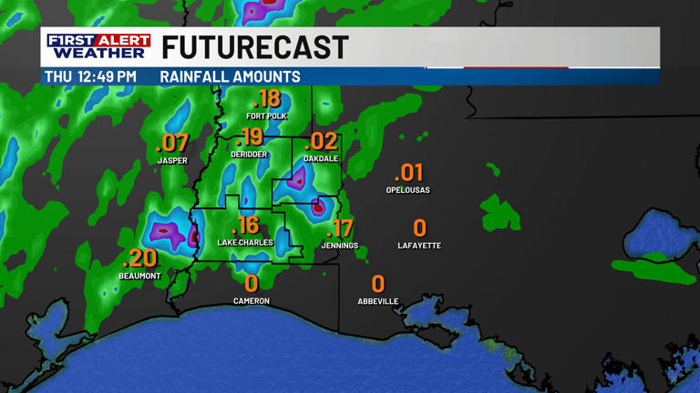 First Alert forecast: Scattered downpours arrive for our Tuesday, fall ...