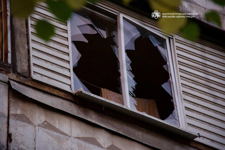 Russian guided bombs hit Dnipro, damaging homes and transport ...
