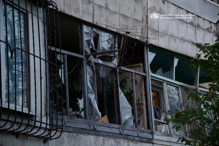 Russian guided bombs hit Dnipro, damaging homes and transport ...