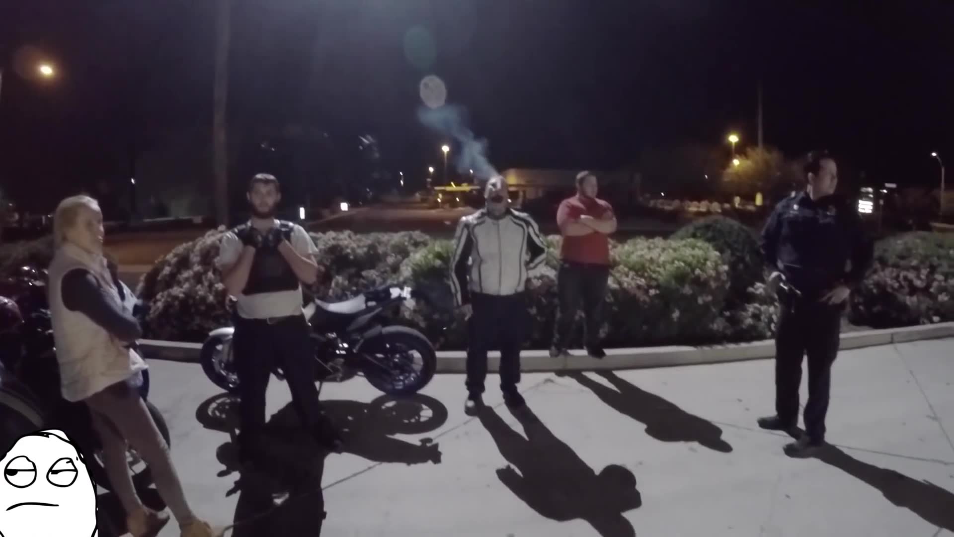 Our sport bike ride got the police helicopter treatment