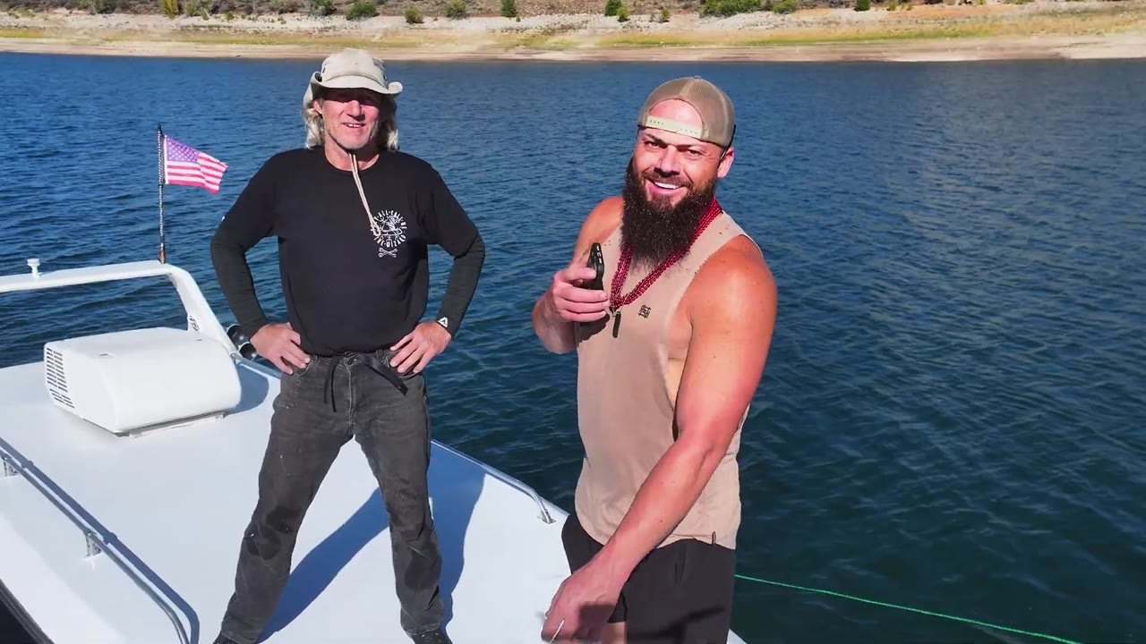 HeavyDSparks drove a motorhome straight into a lake - then hit 31 mph