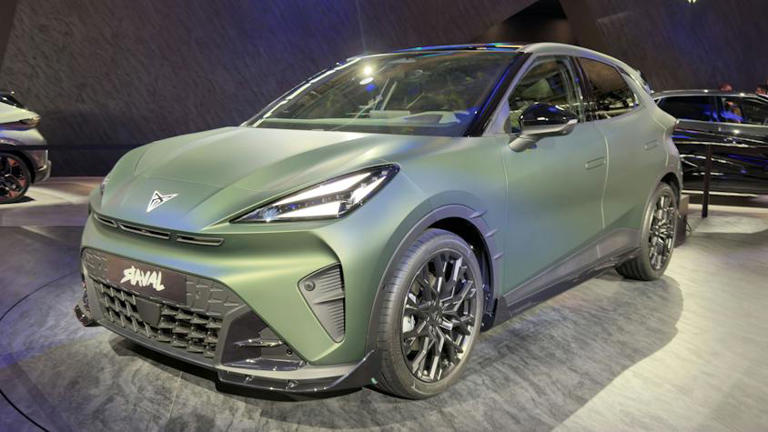New Cupra Raval VZ Abt takes hot EV up a notch at Paris