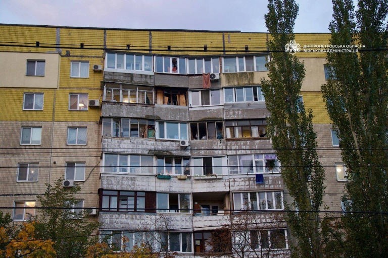 Russian guided bombs hit Dnipro, damaging homes and transport ...