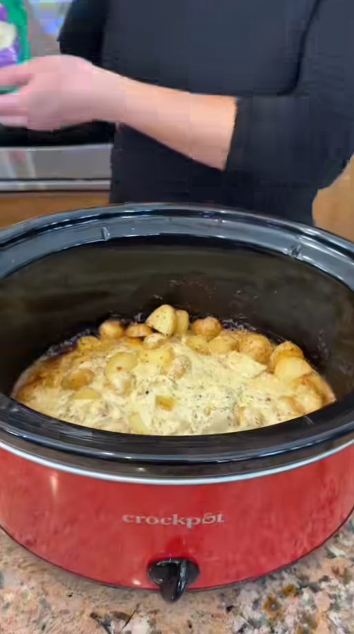 Garlic parmesan chicken and potatoes made easy