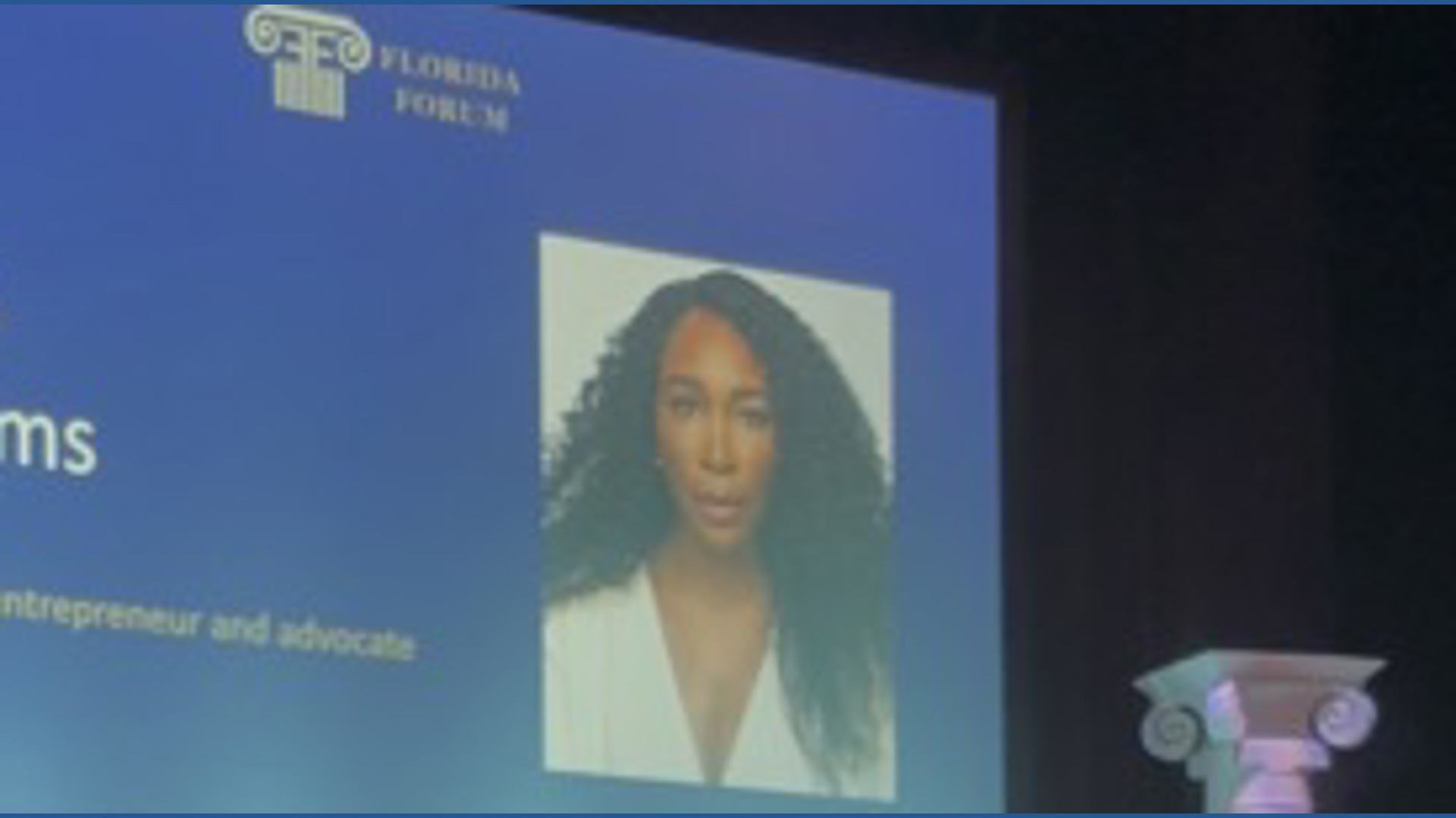 Tennis icon Venus Williams visits First Coast