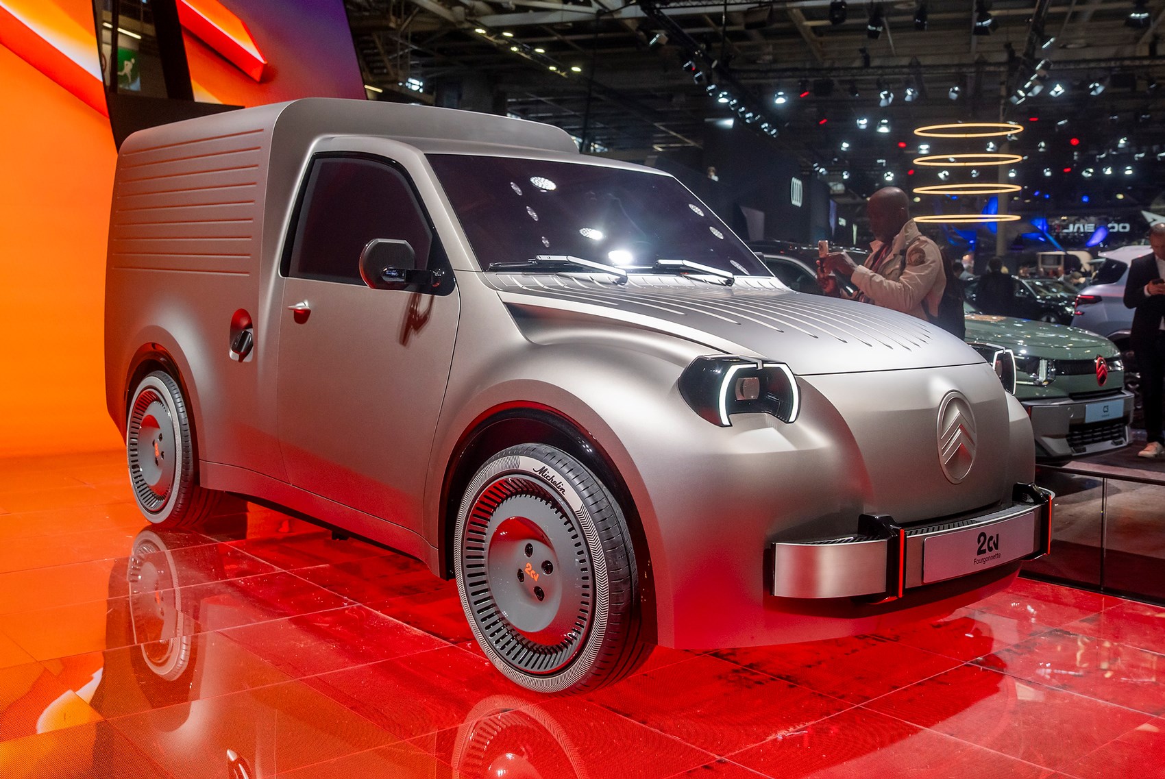 Citroen 2CV Fourgonnette concept revives classic small French van