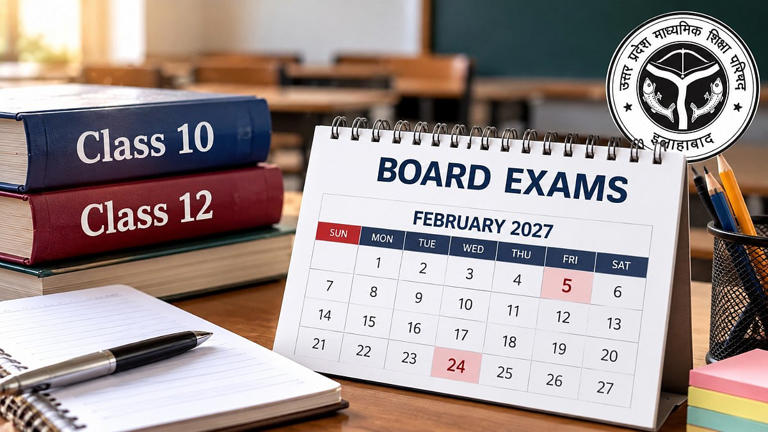 UP Board exam date sheet 2027 released: Class 10, 12 exams from ...