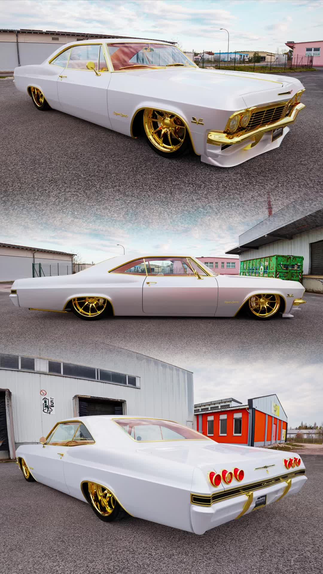 1965 Chevrolet Impala slammed custom concept