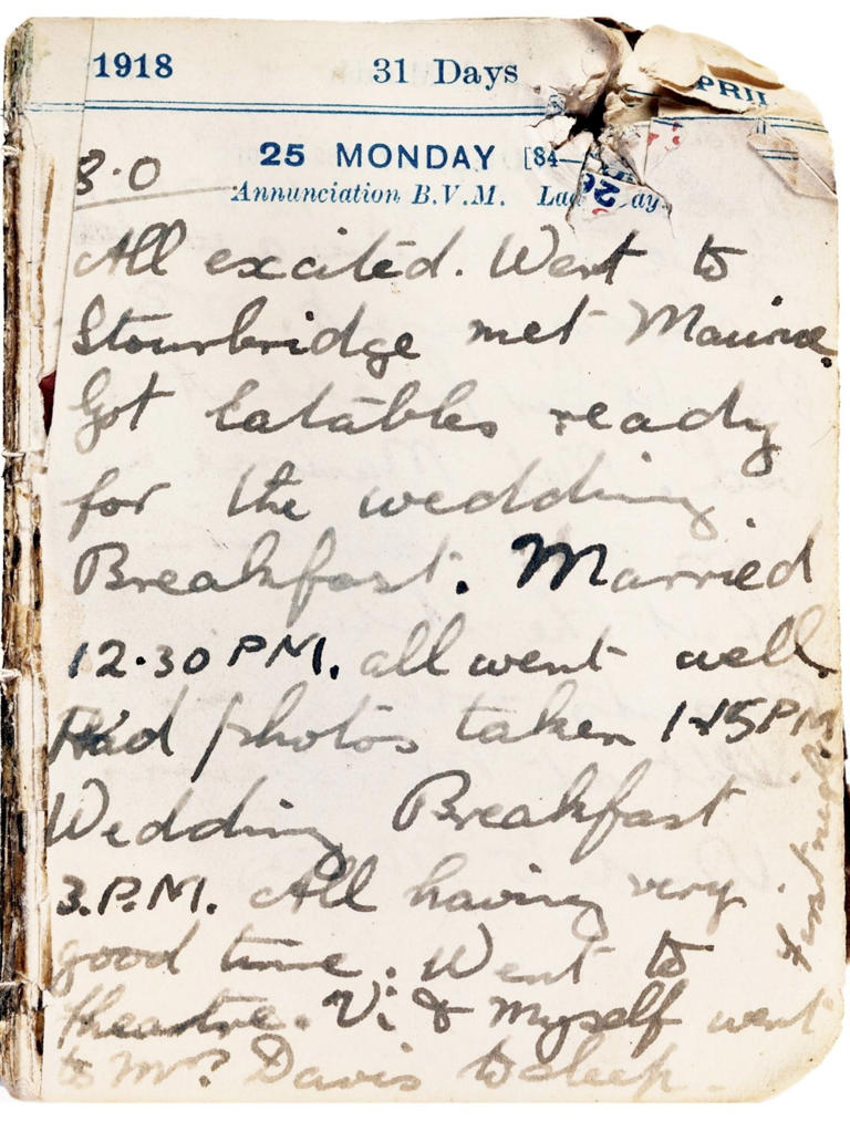 World War I soldier’s diary found at the dump reveals incredible love story