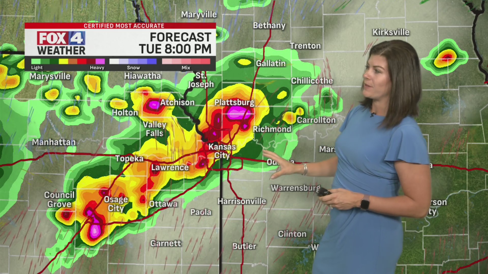 FOX4 forecast: Tracking a cold front