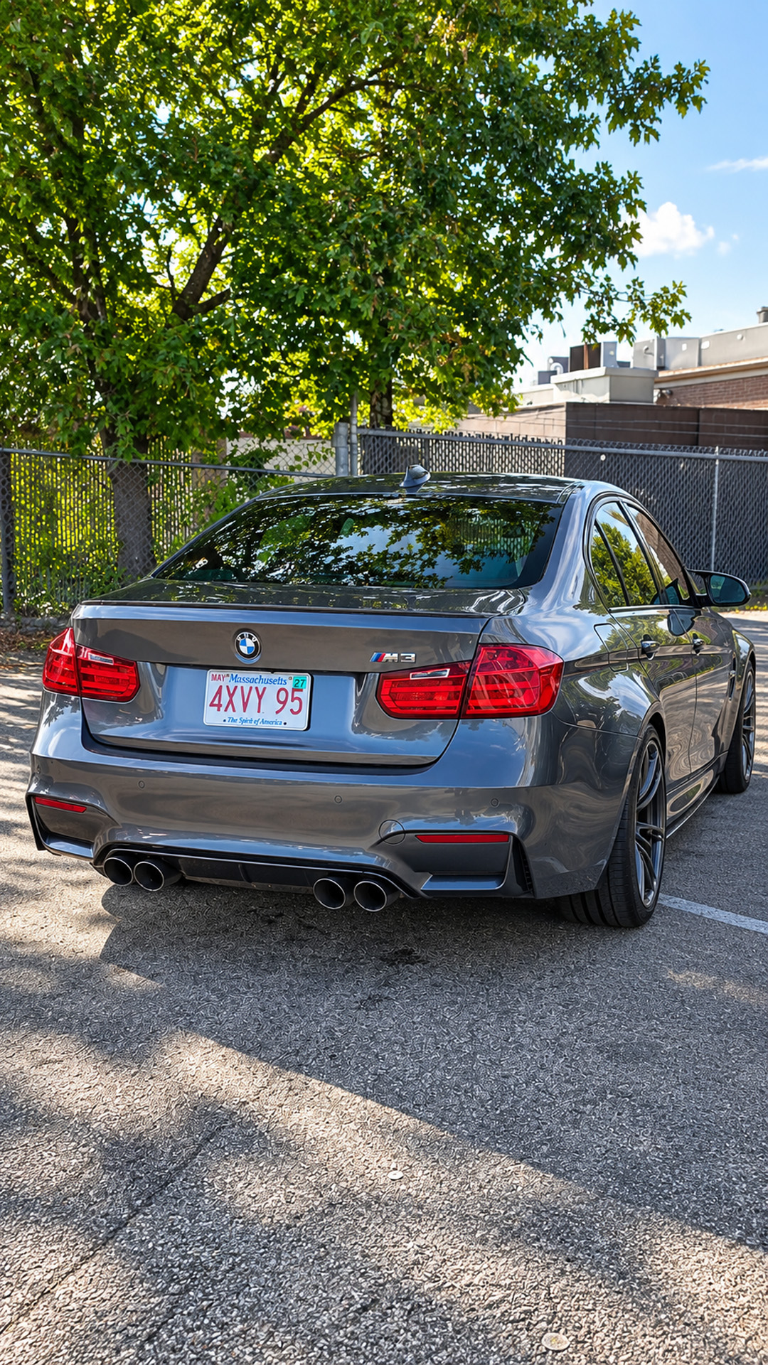 This BMW M3 gets a $3,000 exhaust upgrade