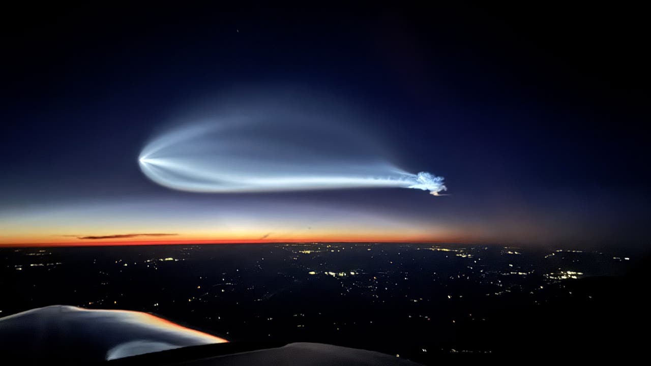 Gallery: Jellyfish cloud from SpaceX rocket seen across Georgia